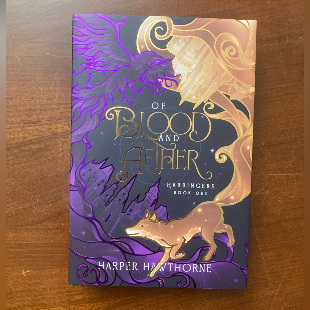 Of Blood and Aether by Harper Hawthorne Bookish Box Exclusive Edition